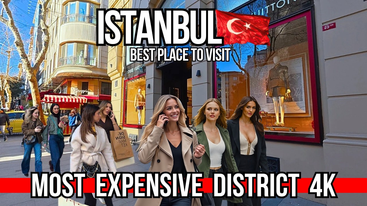 Istanbul Most Expensive District 🇹🇷 Nisantasi 4K Walk 2026 | Luxury Designer Brands & High End Shops