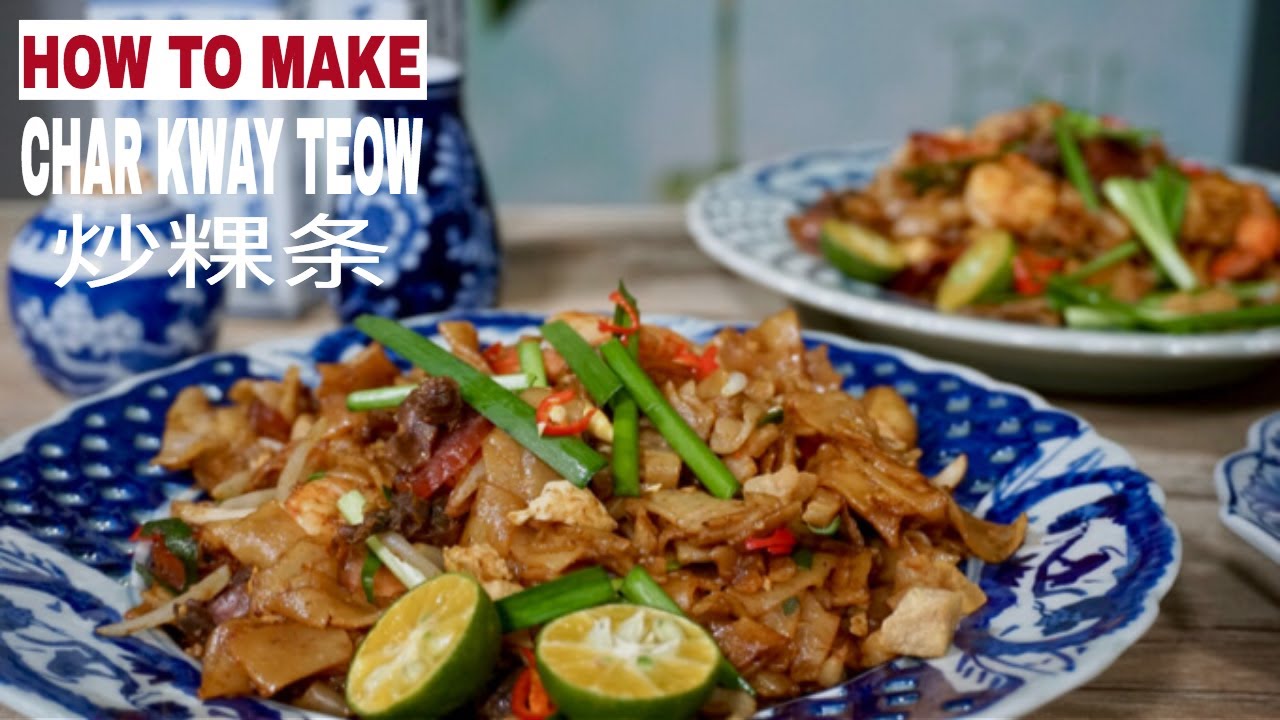 Ep#1 Char Kway Teow | Cooking Demystified by The Burning Kitchen