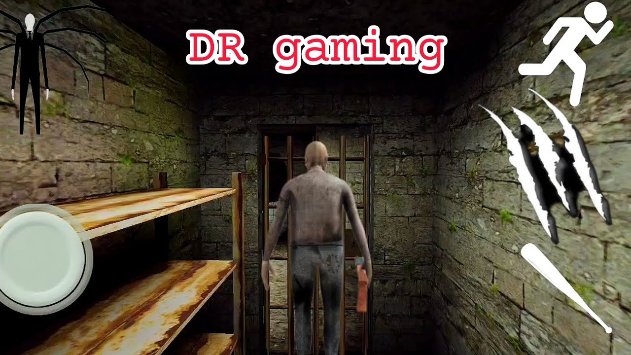 Playing As granny and grandpa again in granny chapter 3[Good mode menu]