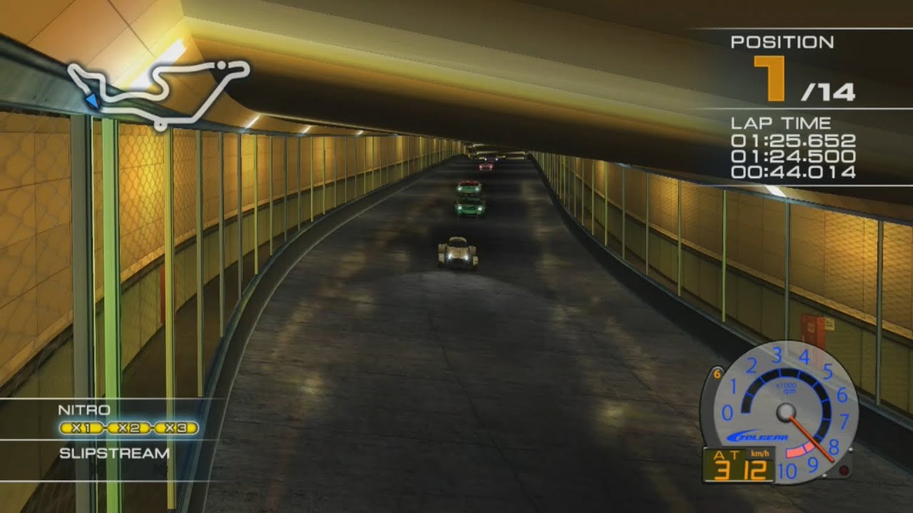 Ridge Racer 7 Maker's Trial ROLLING THUNDER with Starnose at Crossbay Tunnel R [Spectator view]