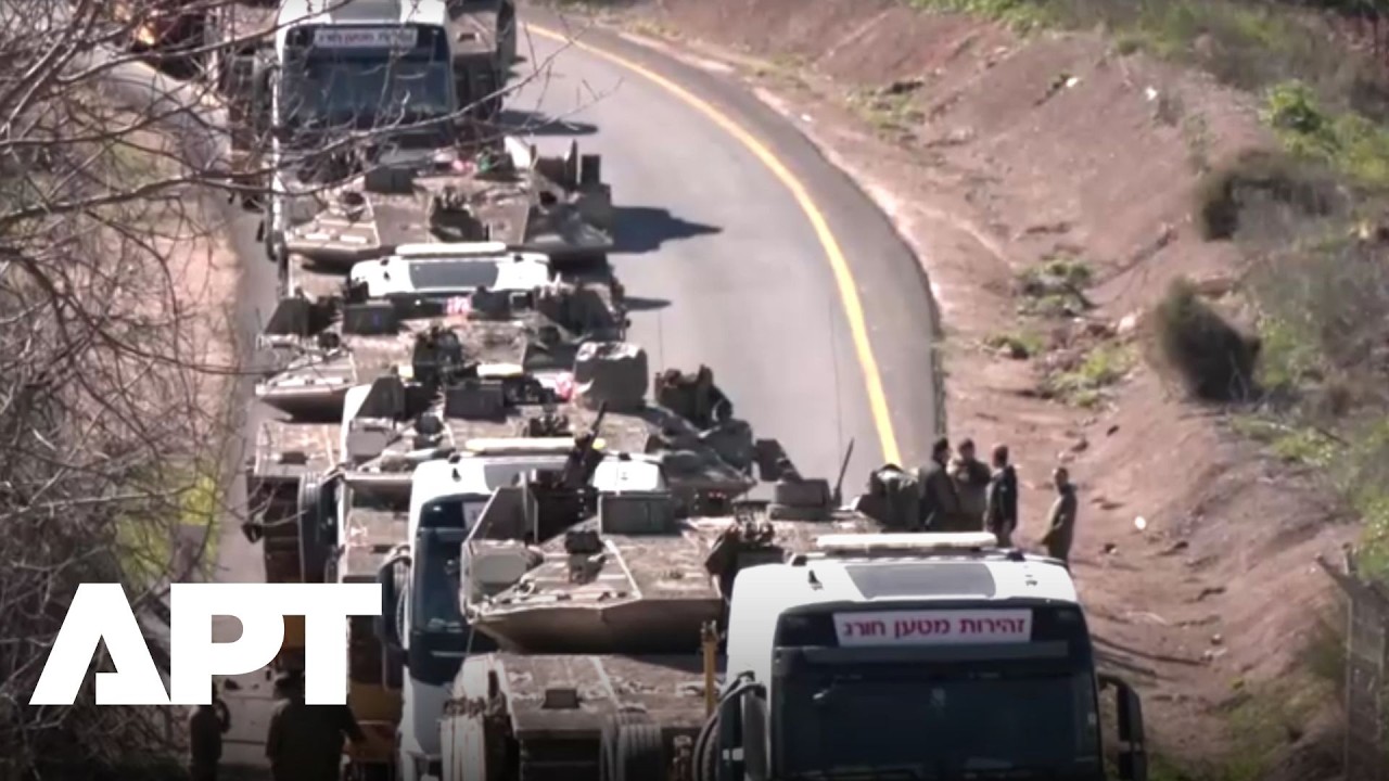 Israeli Tanks, Helicopter Seen Near Lebanon Border Amid Hezbollah Tensions | APT