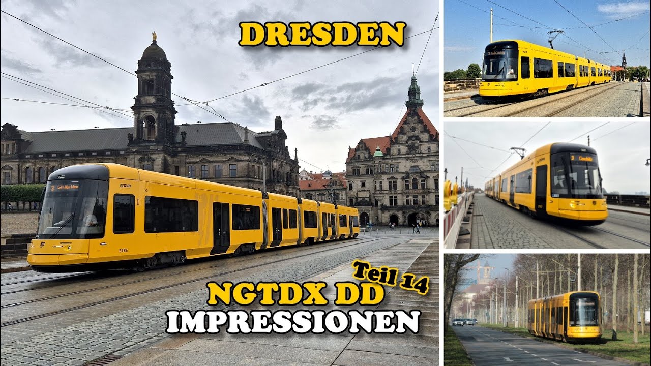 Straßenbahn Dresden | Impressionen - NGT DX DD Teil 14