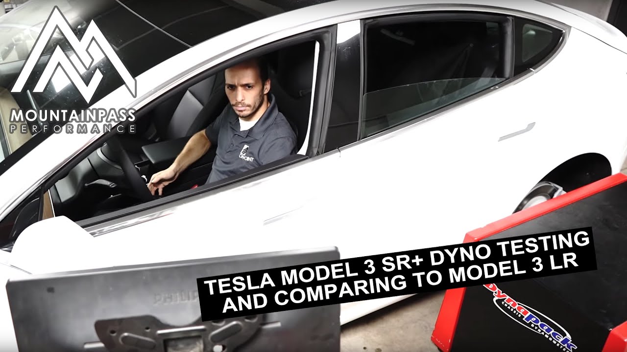 Tesla Model 3 SR+ Dyno Test - As Fast As A Long Range?
