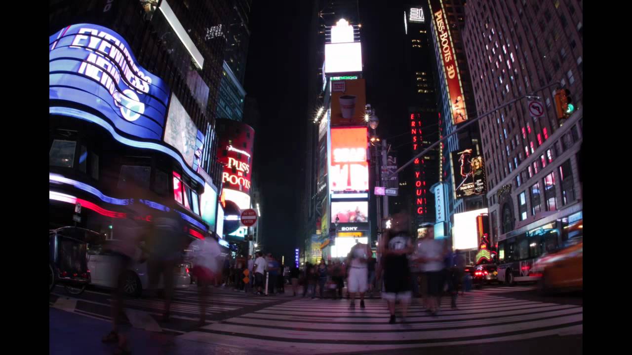 times square [time-lapse]