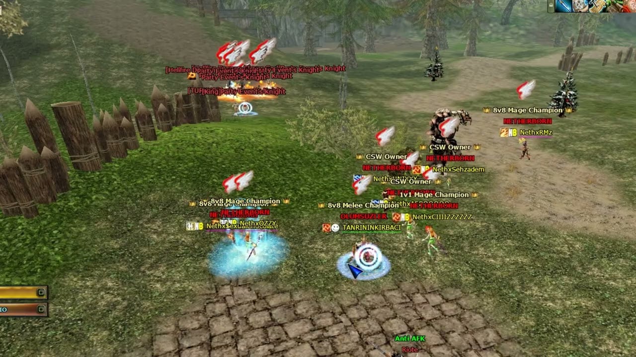 DOSTLARLA MAGE(NETHERBORN) PK WS MOVİE #turkko