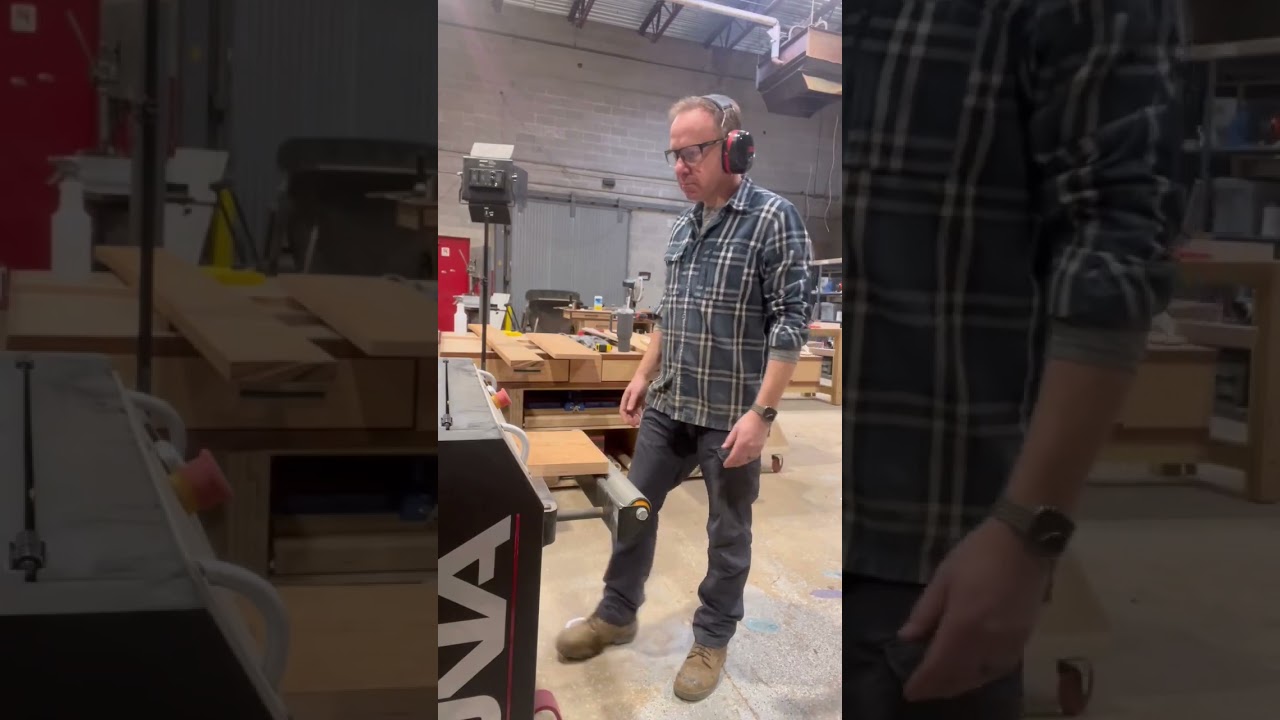 Milling Cherry Boards Is So Zen Music: #woodworking #milling #laguna #cherry #zen #woodwork