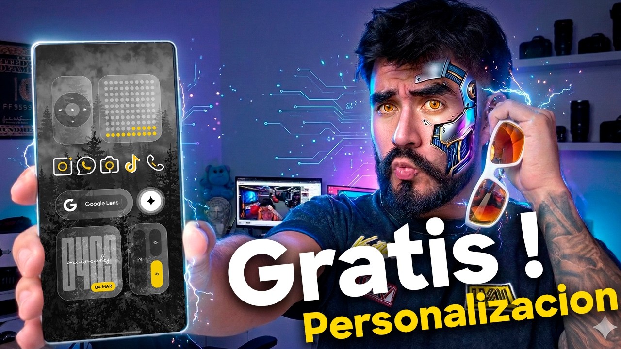 Personalización Android ÉPICA 🔥 Transforma tu Celular en 2 Minutos (Nova Launcher + Widgets)