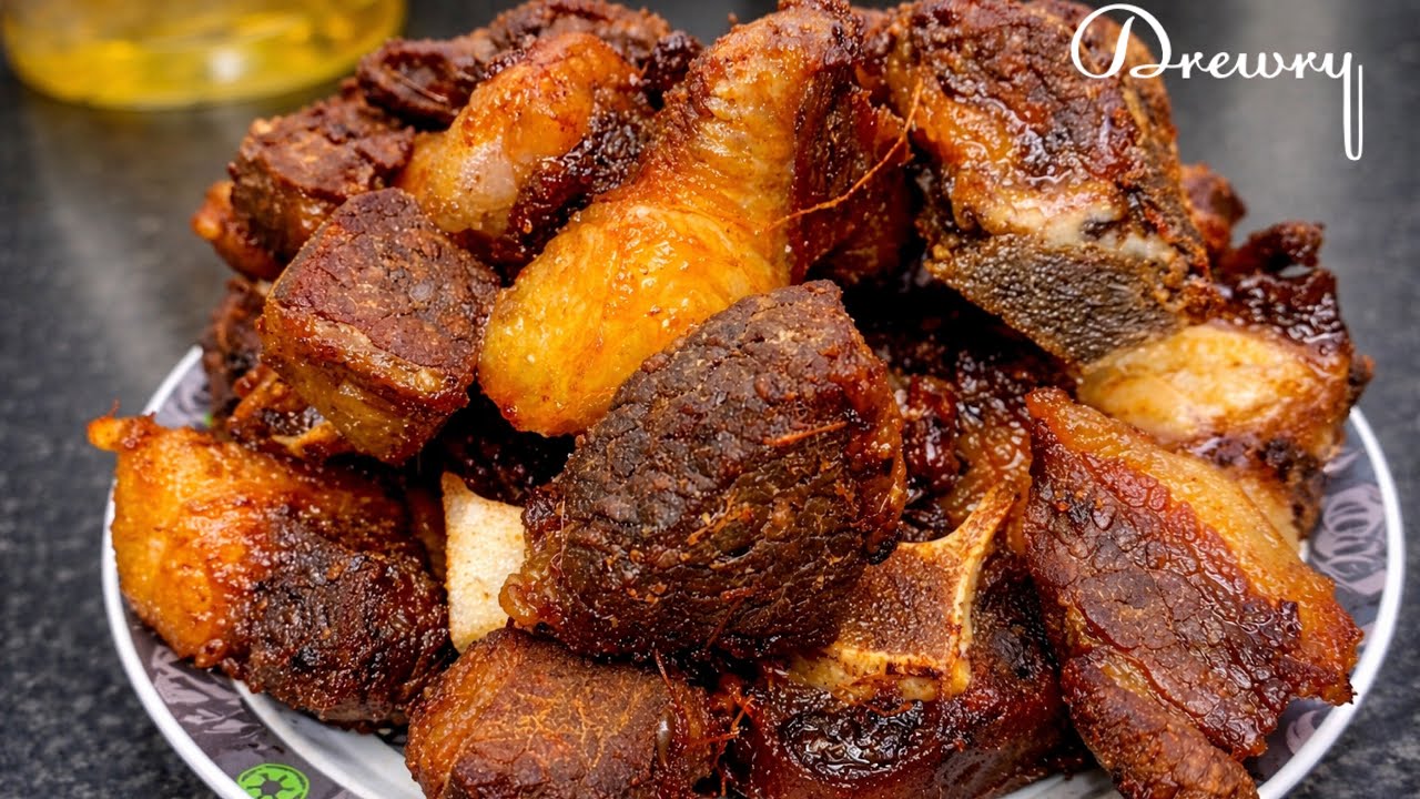 GHANA FRIED BEEF  RECIPE