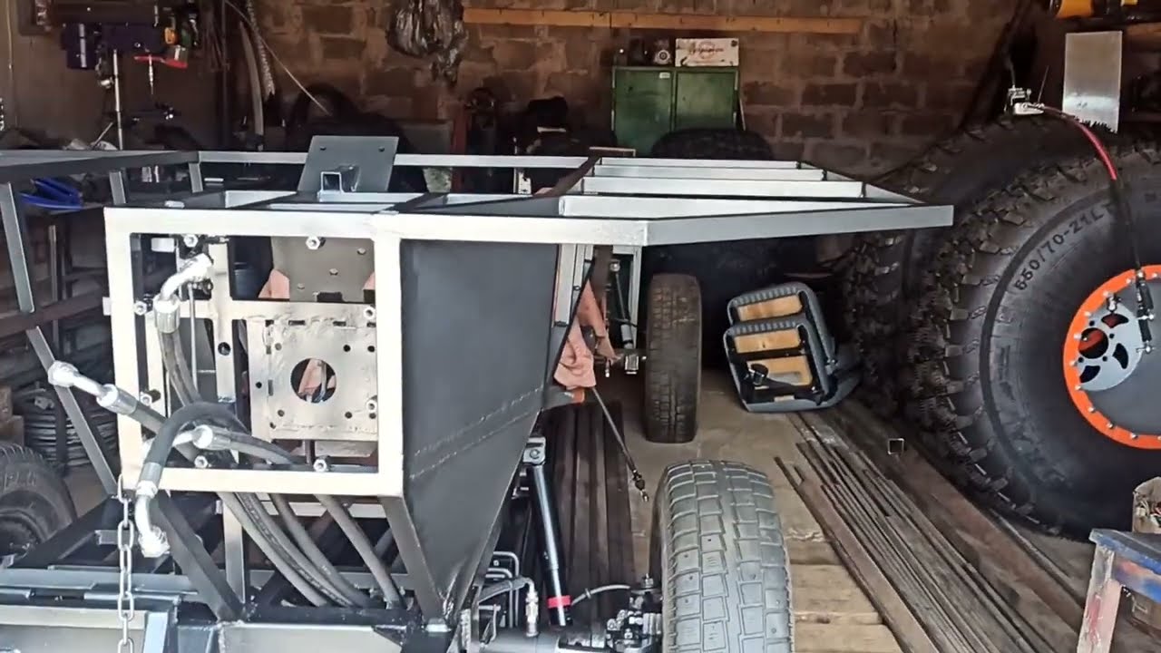 Скоро первый запуск ! Строим вездеход типа Лесник