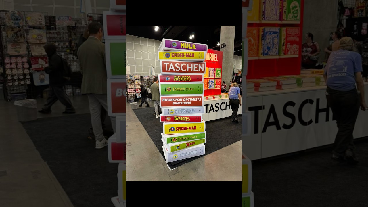 Such a neat concept. They compile volumes of comic books into a giant size book 🥹🥰!  - Taschen
