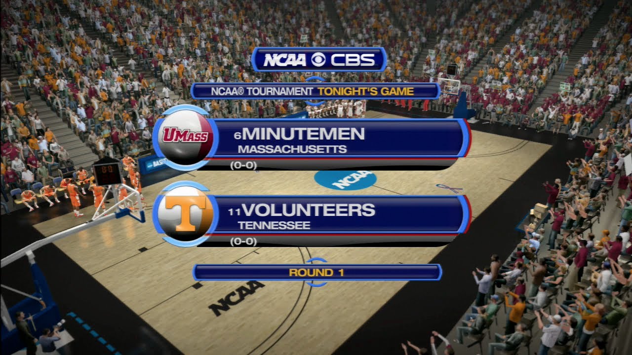 March Madness 2014: UMass (6) vs Tennessee (11) Midwest Region Sim