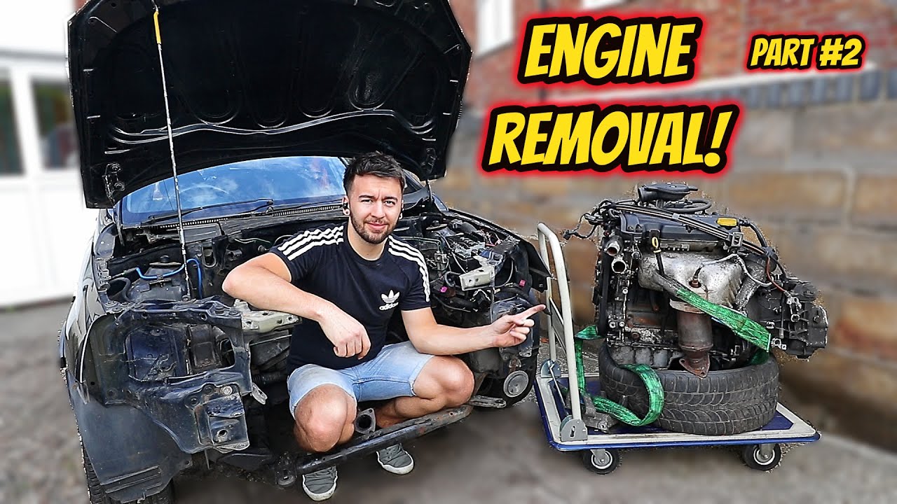 How To Remove a Corsa C Engine (1.2L) Part #2