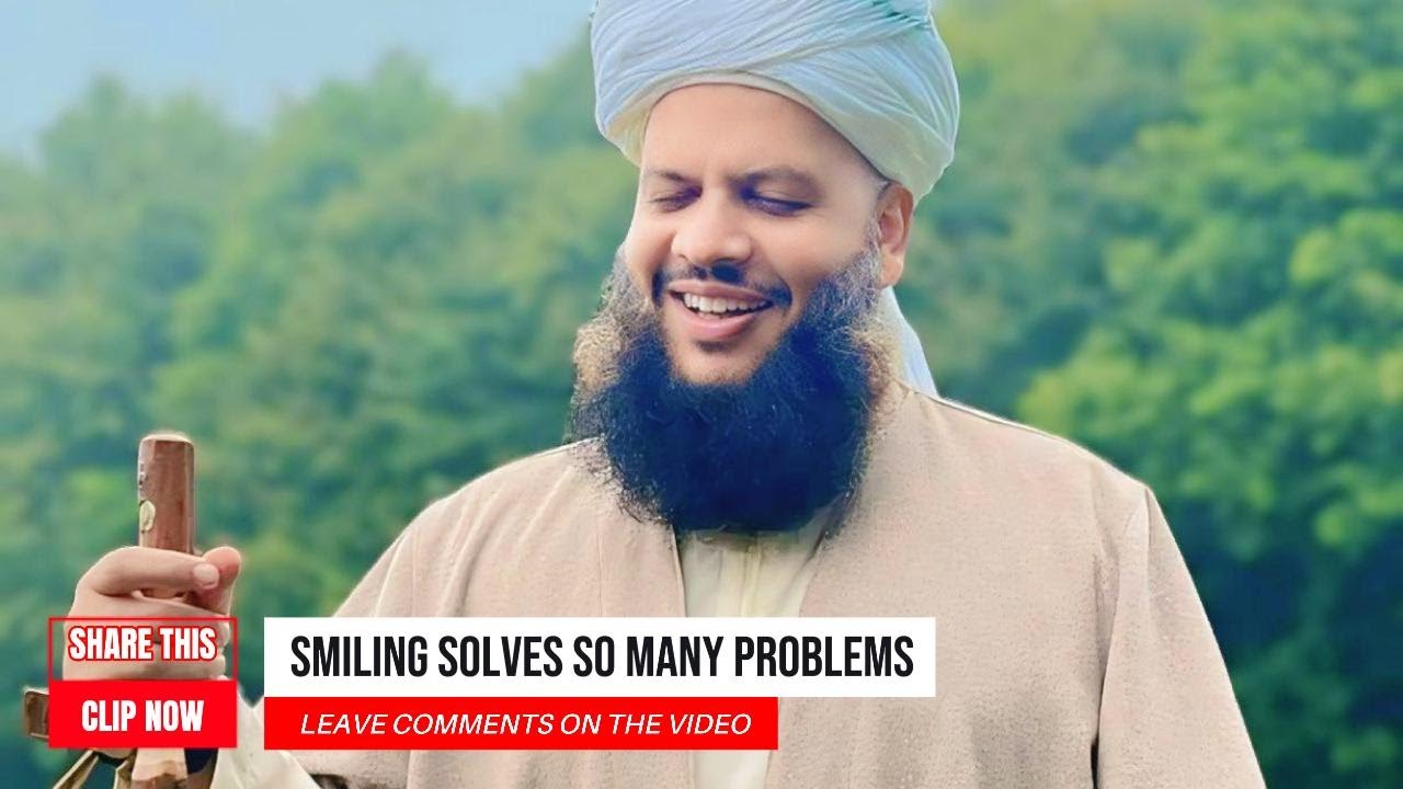 Smiling solves so many problems!