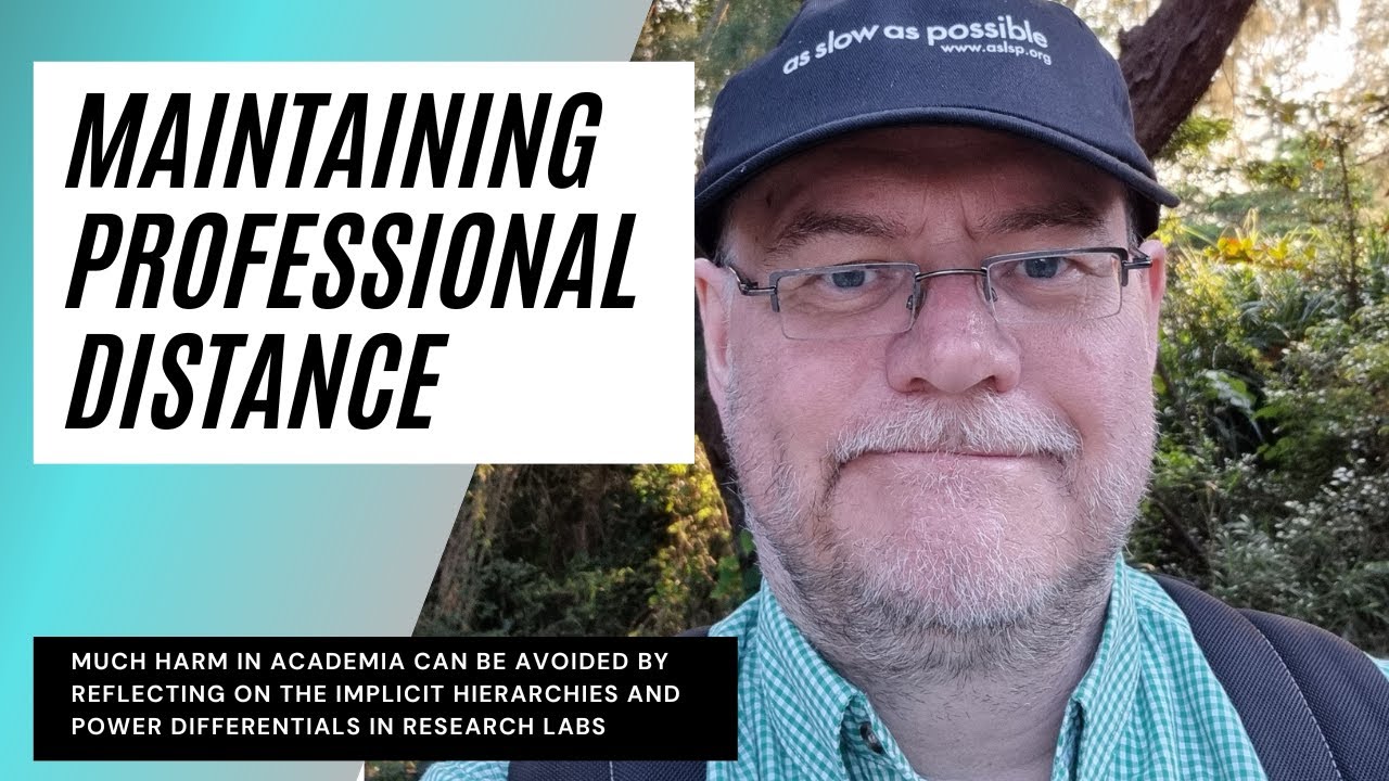 Importance of maintaining professional distance in academia: how to avoid harm