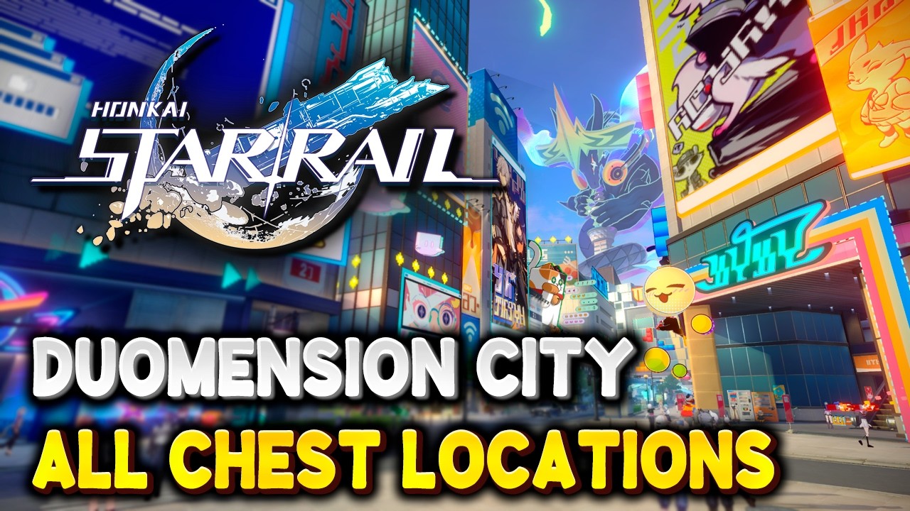 Honkai Star Rail DUOMENSION CITY All Chest Locations & Furbobo Treasures (Planarcadia)