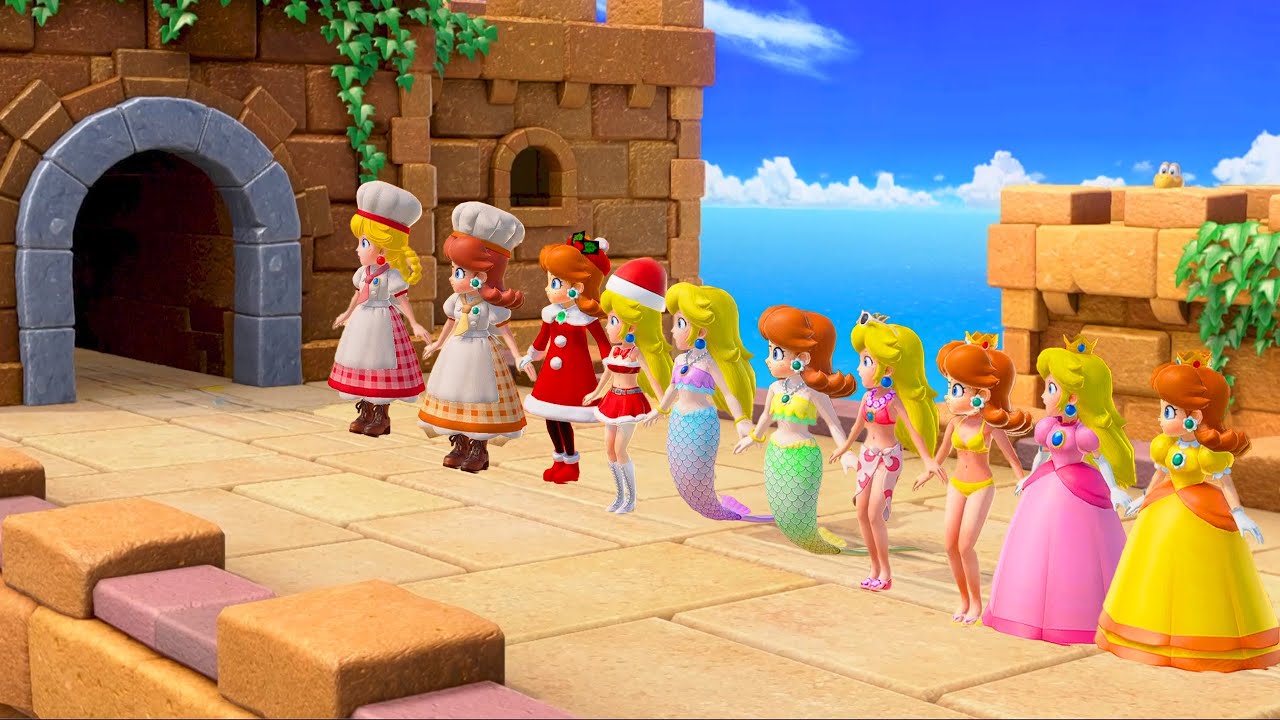 【スーパー マリオパーティ】プリンセスたちの全衣装を徹底比較人気ミニゲームも 全プリンセス衣装と神ミニゲーム集 (マスターCPU)