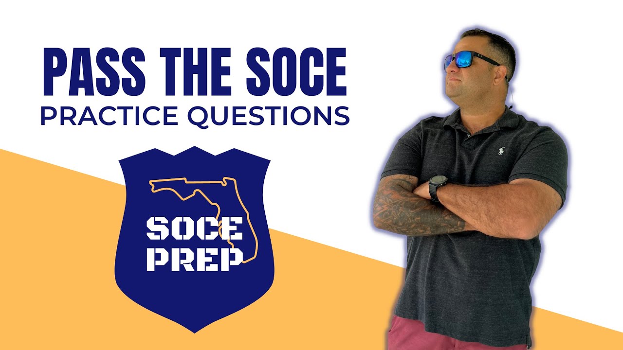 Mastering the FDLE SOCE: Study Strategies for Success | Presented by SOCEPREP.com