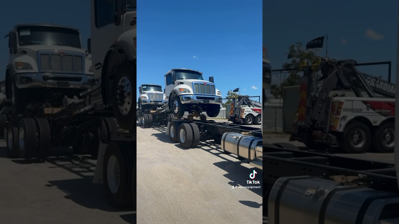 We call this the Peterbilt “PiggyBack” Ride! These units will equipped with Swap loader SL-520’s.
