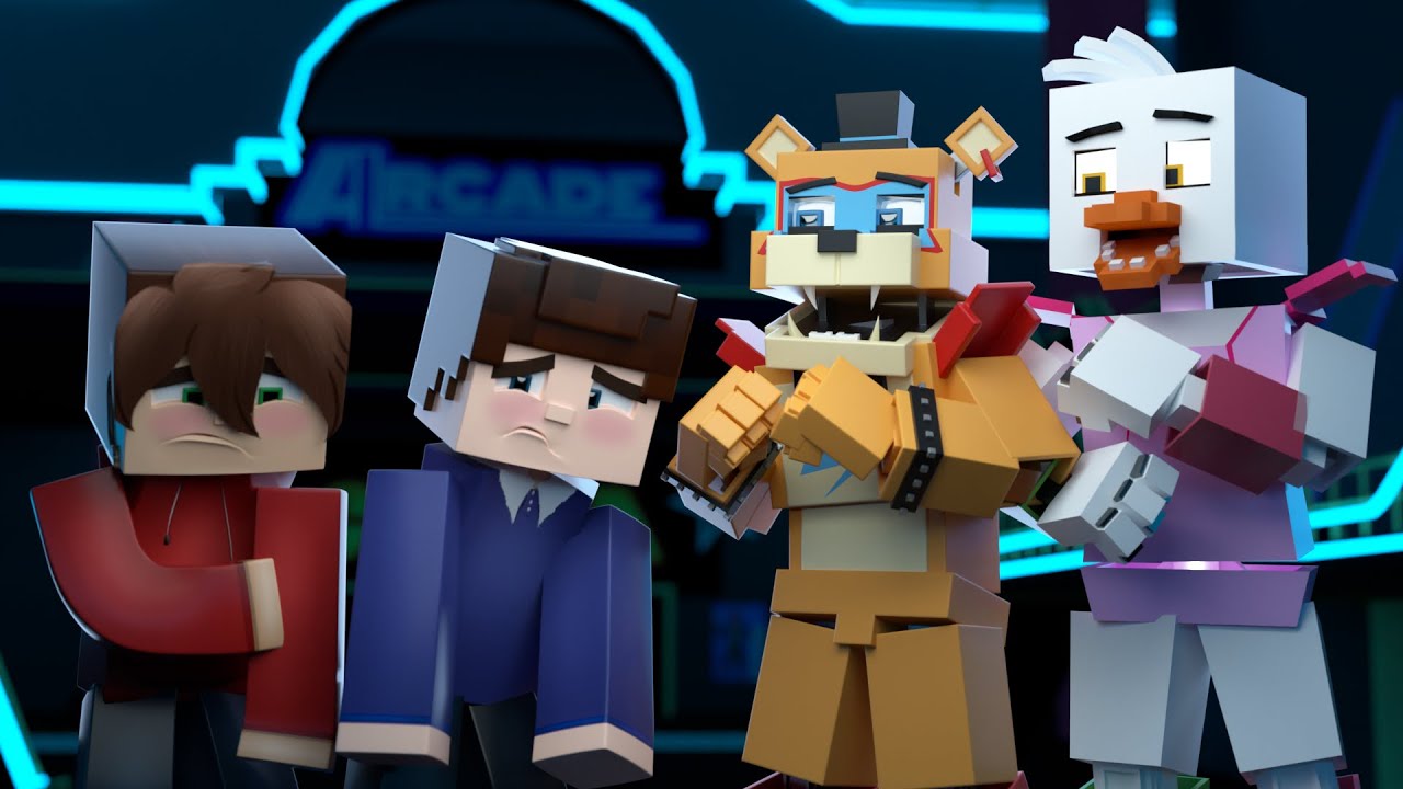 The Pizzaplex is back - FNAF Origin Story (Minecraft Roleplay)