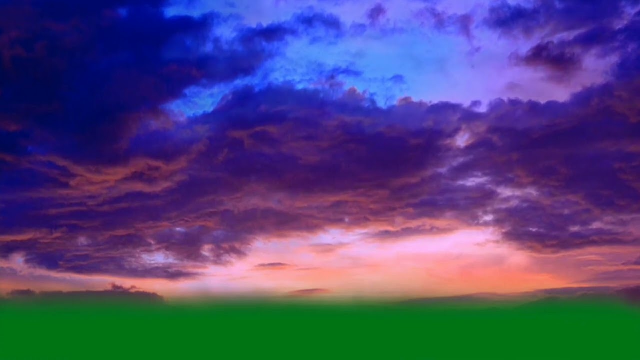 Sky Green Screen background
