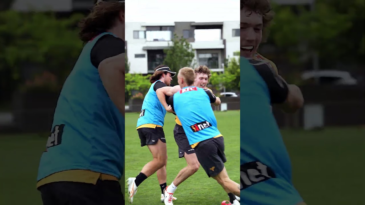🚨 Things get HEATED during Hawthorn's Pre-Season Training! 🚨 #afl #football #footy #hawksfc