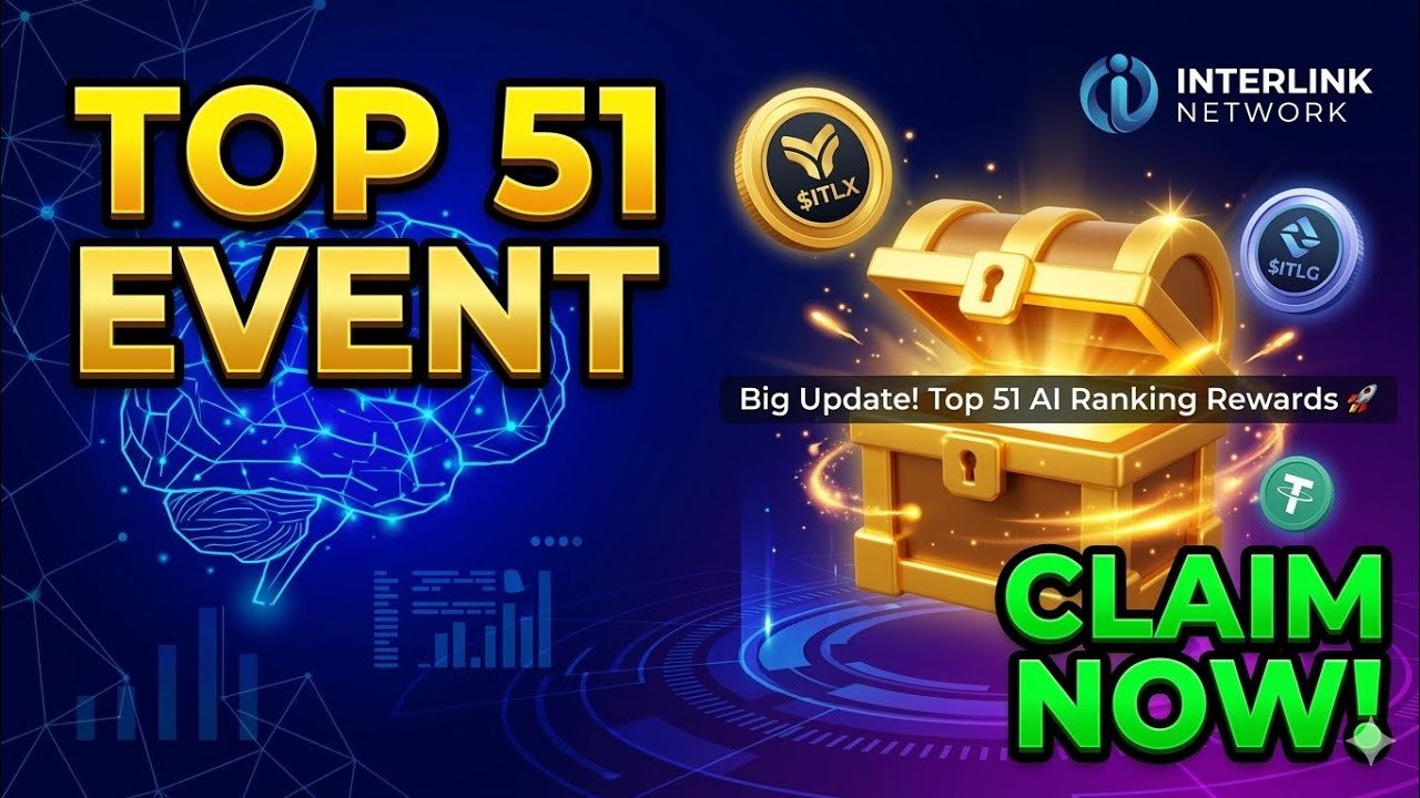 Interlink network update || Top 51 NIST listing event gift boxes claiming proccess explained✅ #itlx