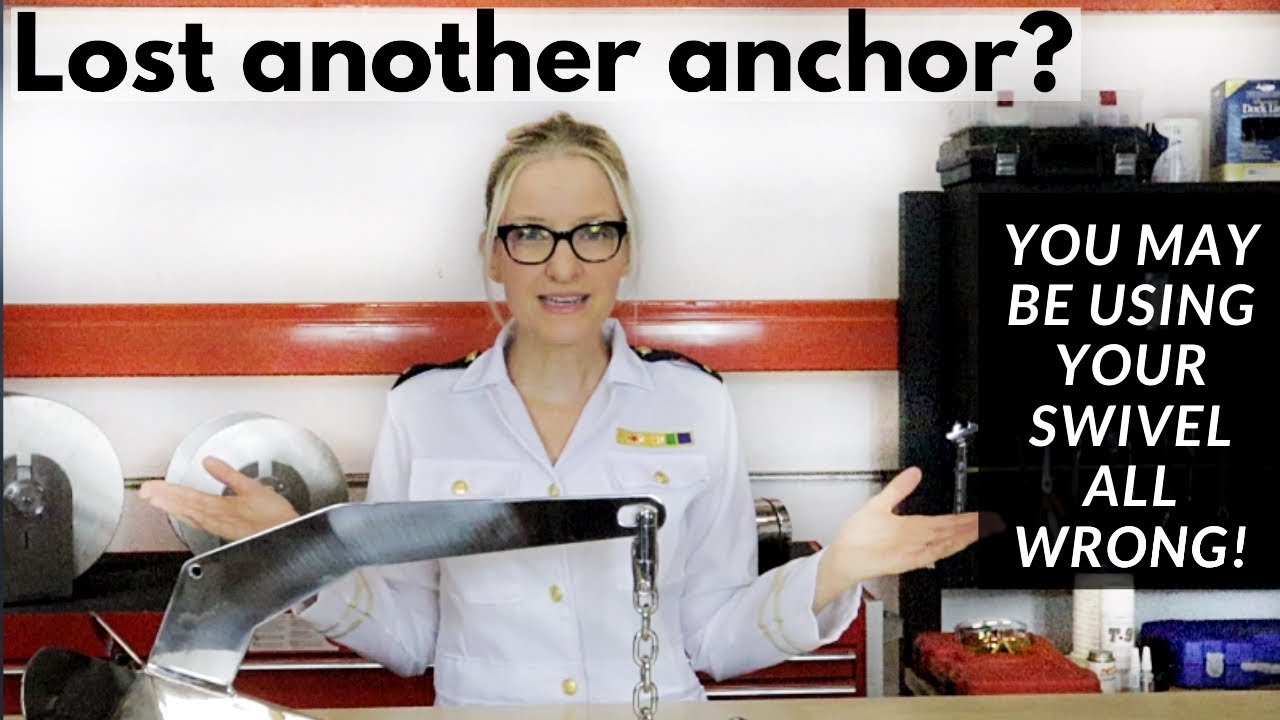 The Knotty Professor: Lost Another Anchor? You May Be Using Your Swivel All Wrong!
