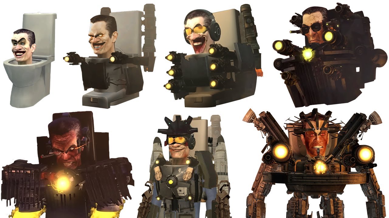 Niveles de Poder de G-MAN TOILET (Skibidi Toilet Actualización)