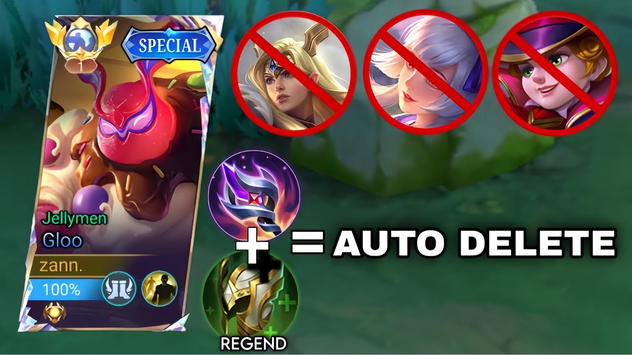 GLOO EXP LANE IS META! ONE HIT BUILD AND EMBLEM 💀 (must try)