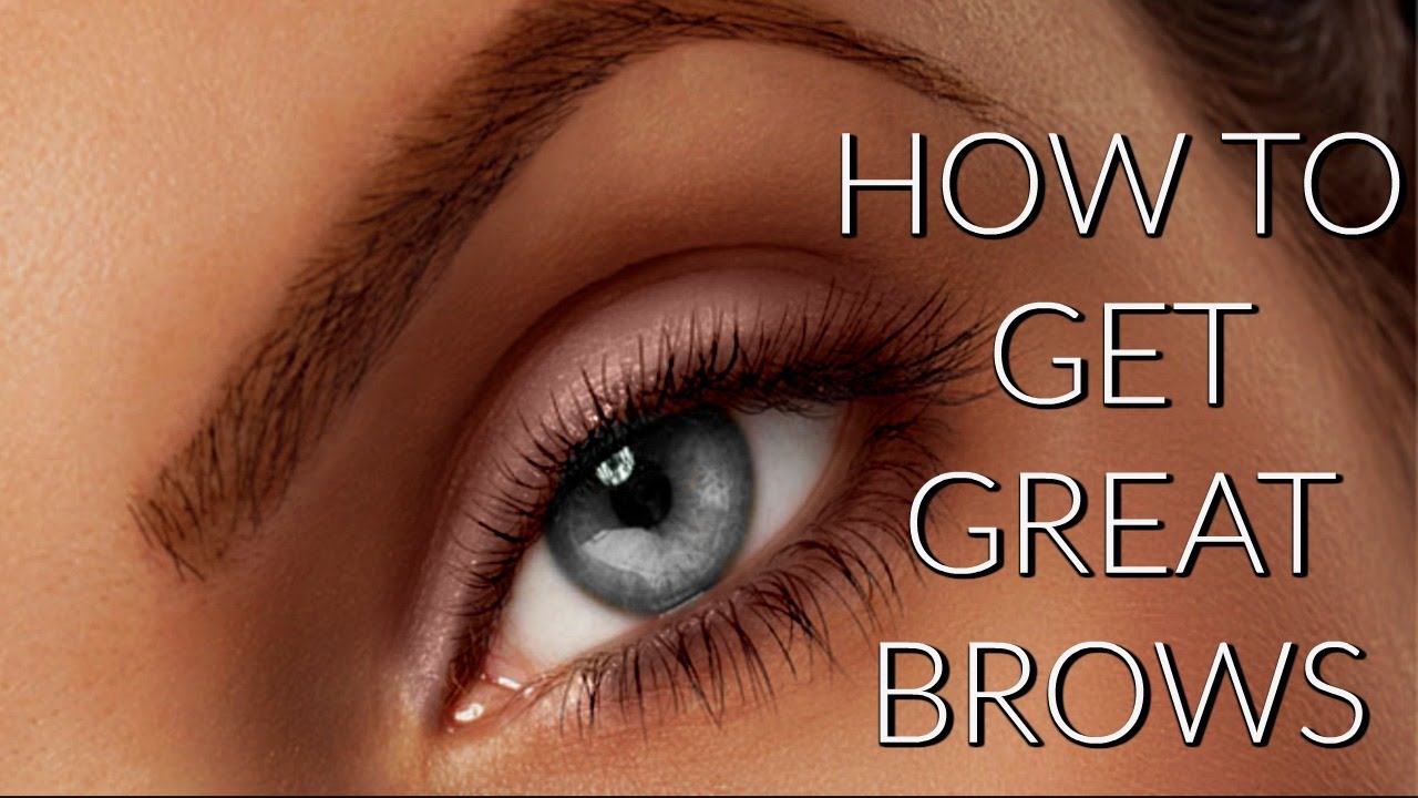 How To Get Great Brows  HOW TO STENCIL TUTORIAL