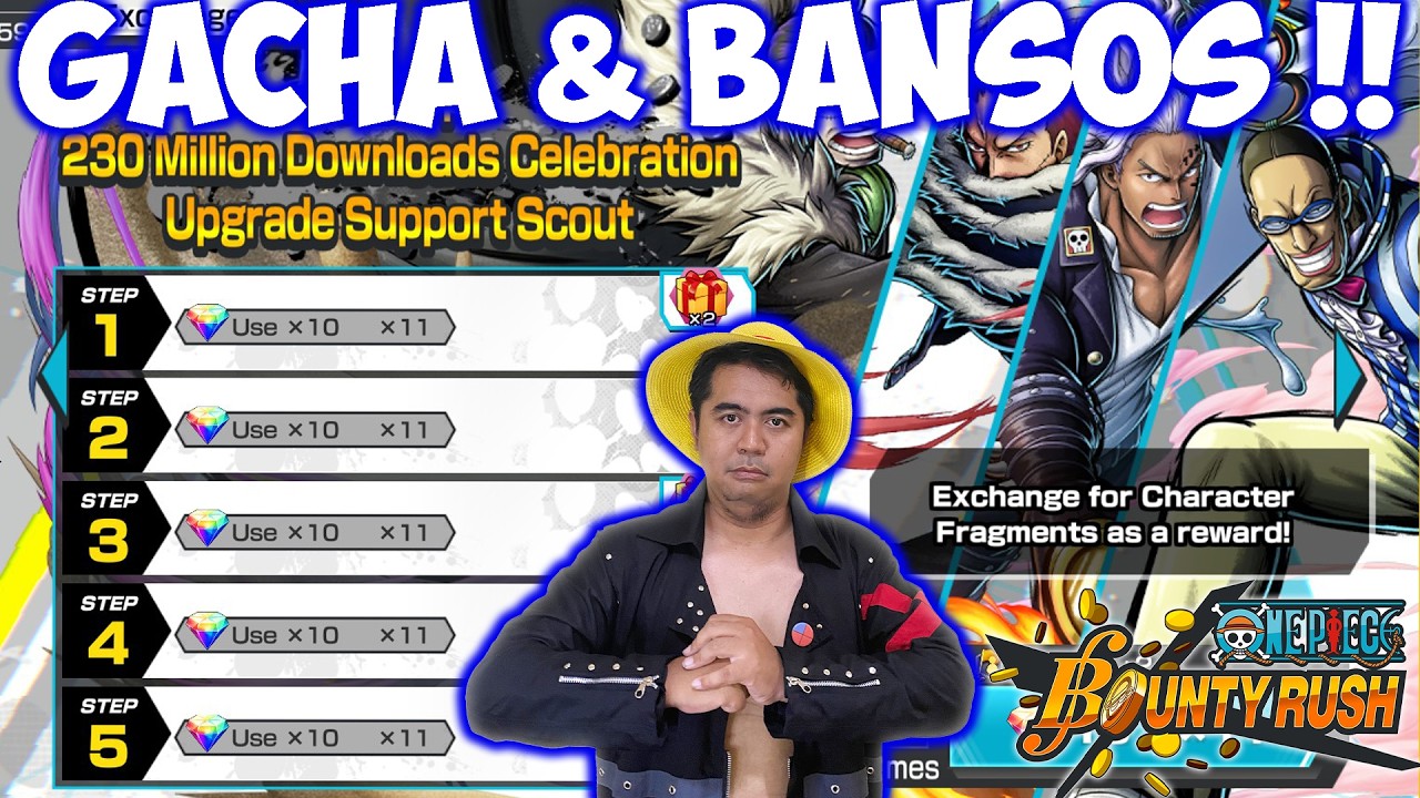 New Player Full Senyum 🔥🔥- Bansos & Banner Gacha 10 RD  Support Rilis !! - One Piece Bounty Rush