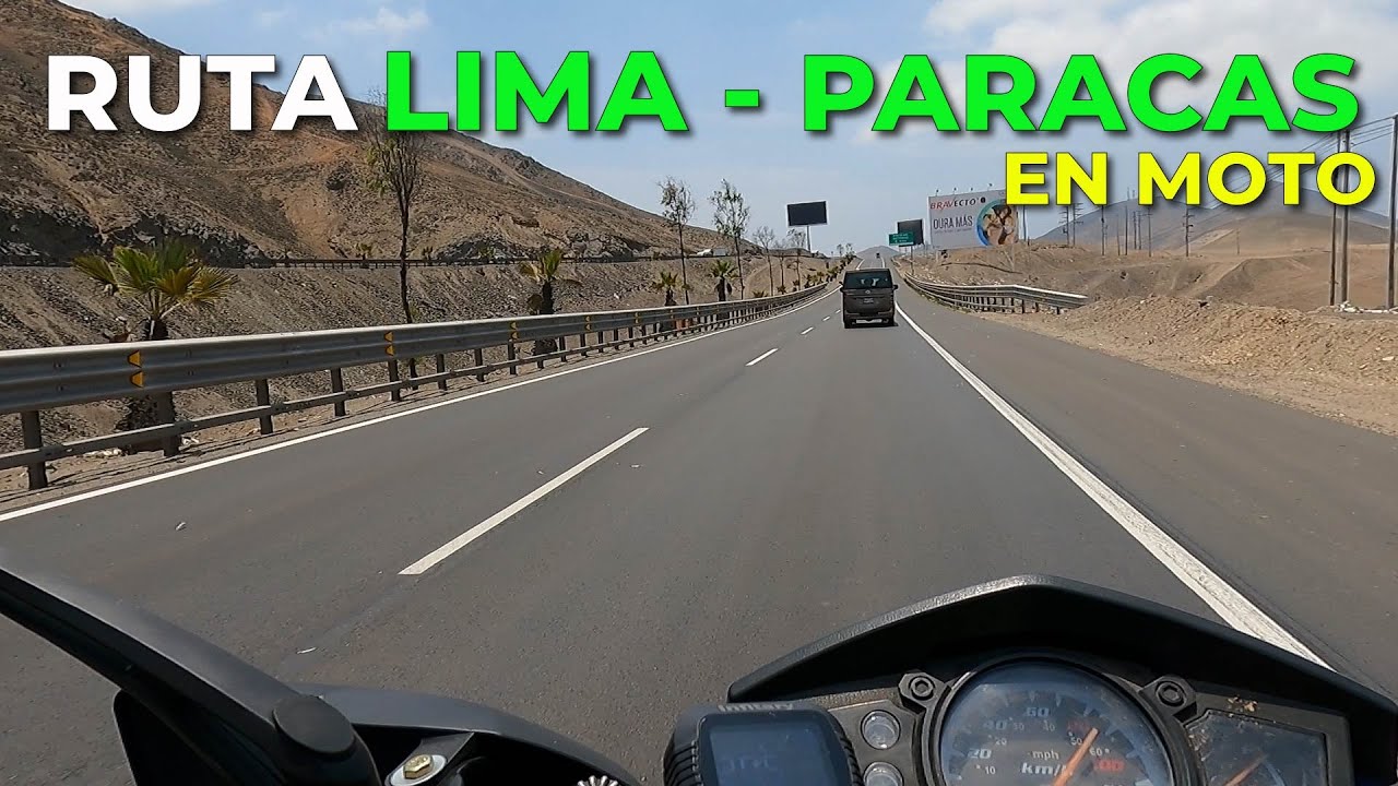 Ruta de Lima a Paracas en moto scooter - Reserva de Paracas 2024