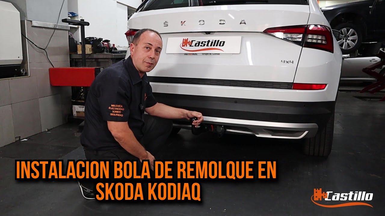 ✅INSTALACION BOLA DE REMOLQUE EN SKODA KODIAQ