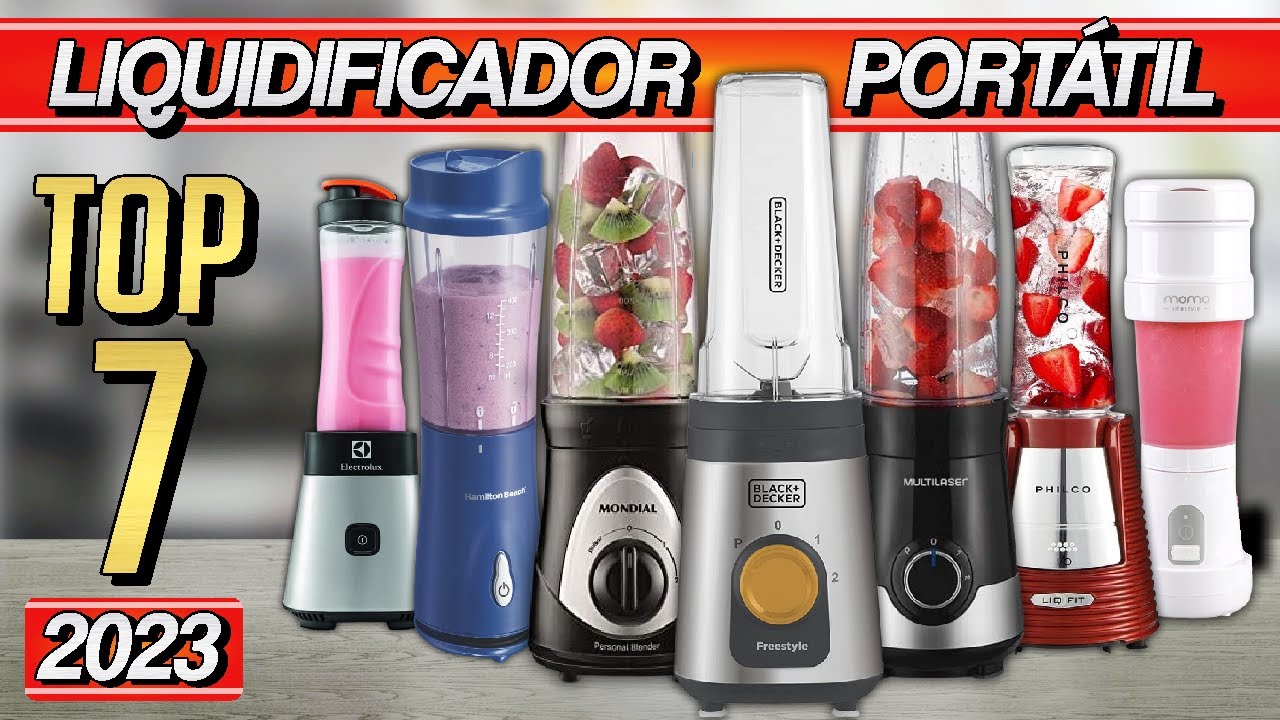 Qual o MELHOR Mini Liquidificador Portátil? Comparamos os 7 MAIS Vendidos!
