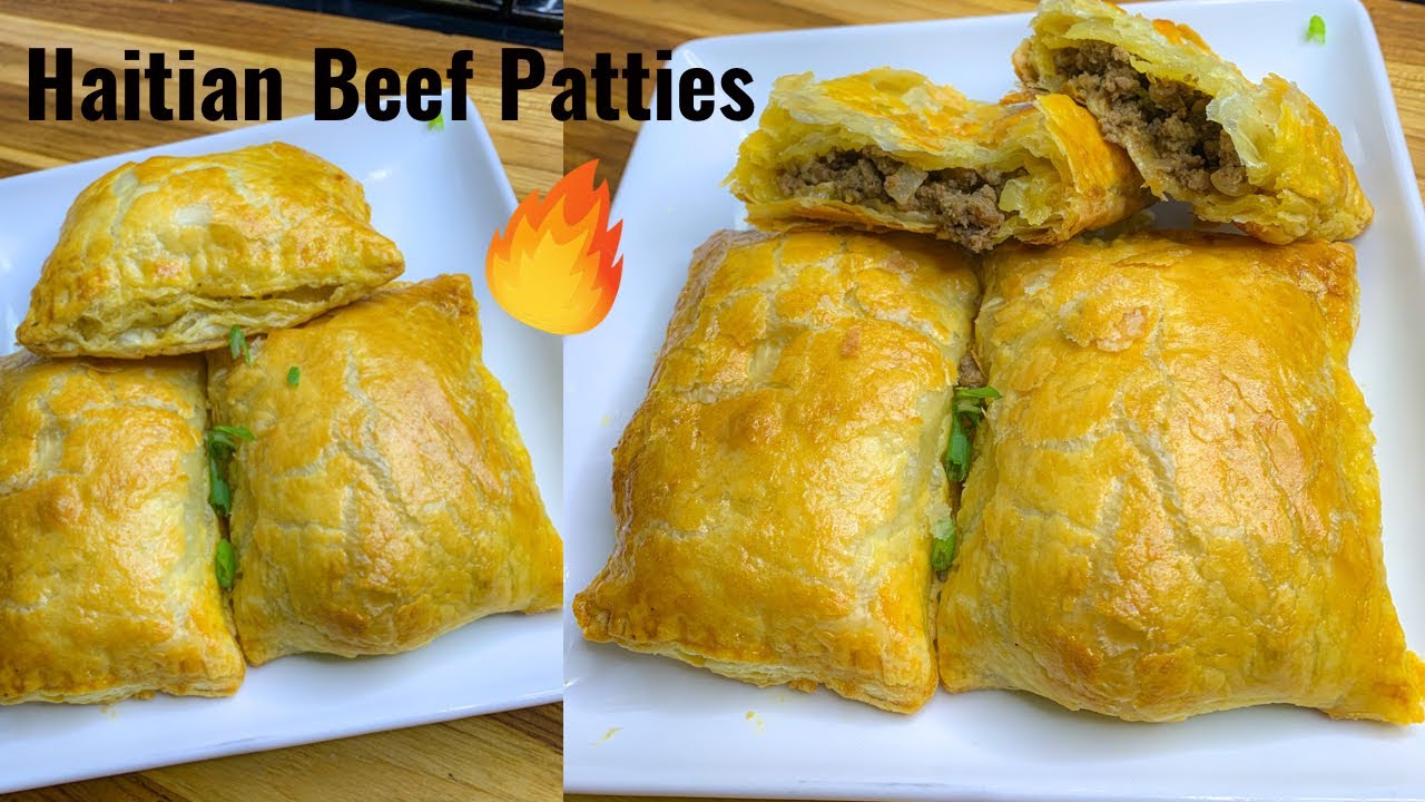 Easy & Delicious Haitian Beef Patties Recipe|| Beef Patties|