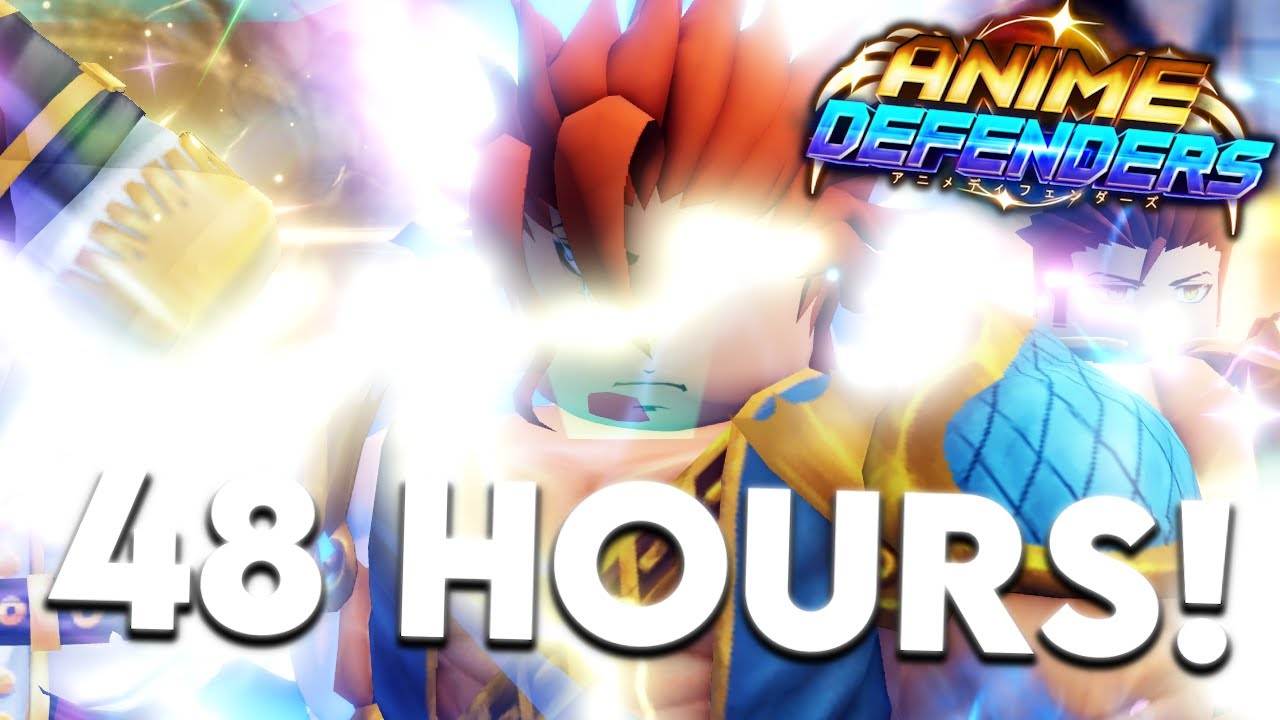 I Played Anime Defenders Update 5 For 48 Hours & Became The BEST!