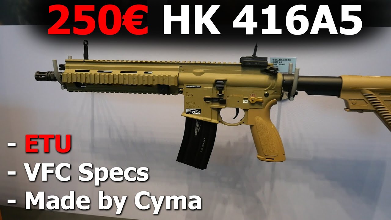 250€ HK 416A5 mit ETU ?! Umarex - IWA 2022