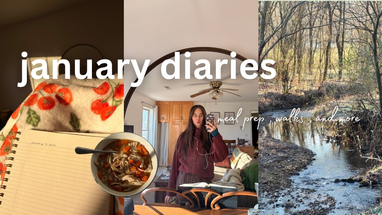Trying to do the bare minimum | January Diaries
