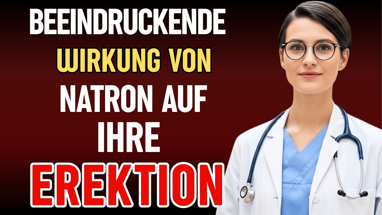 MÄNNER 60+ : 10 NATRON-Tricks für STÄRKERE EREKTIONEN über die fast niemand spricht