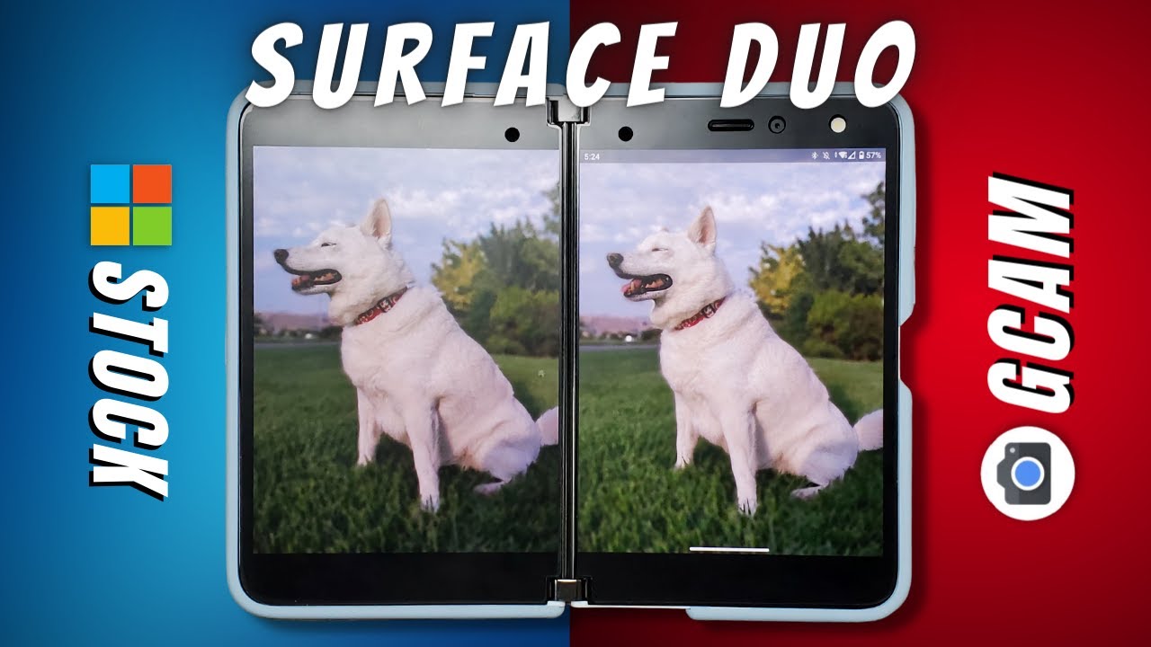 Stock vs Gcam Episode 3: Microsoft Surface Duo | Photo & Video Comparison!