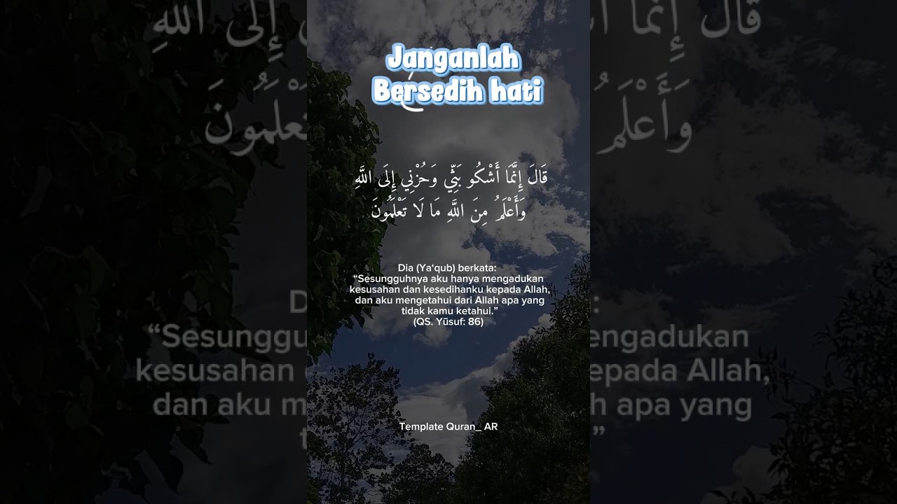 Doa Nabi Ya'qub 