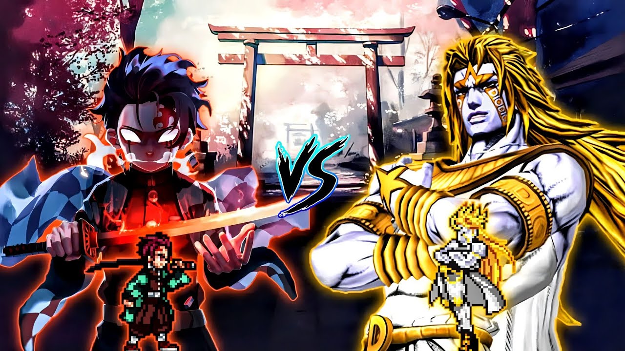 Chaos Tanjiro OP VS Dio Over Heaven OP in Jump Force Mugen😱