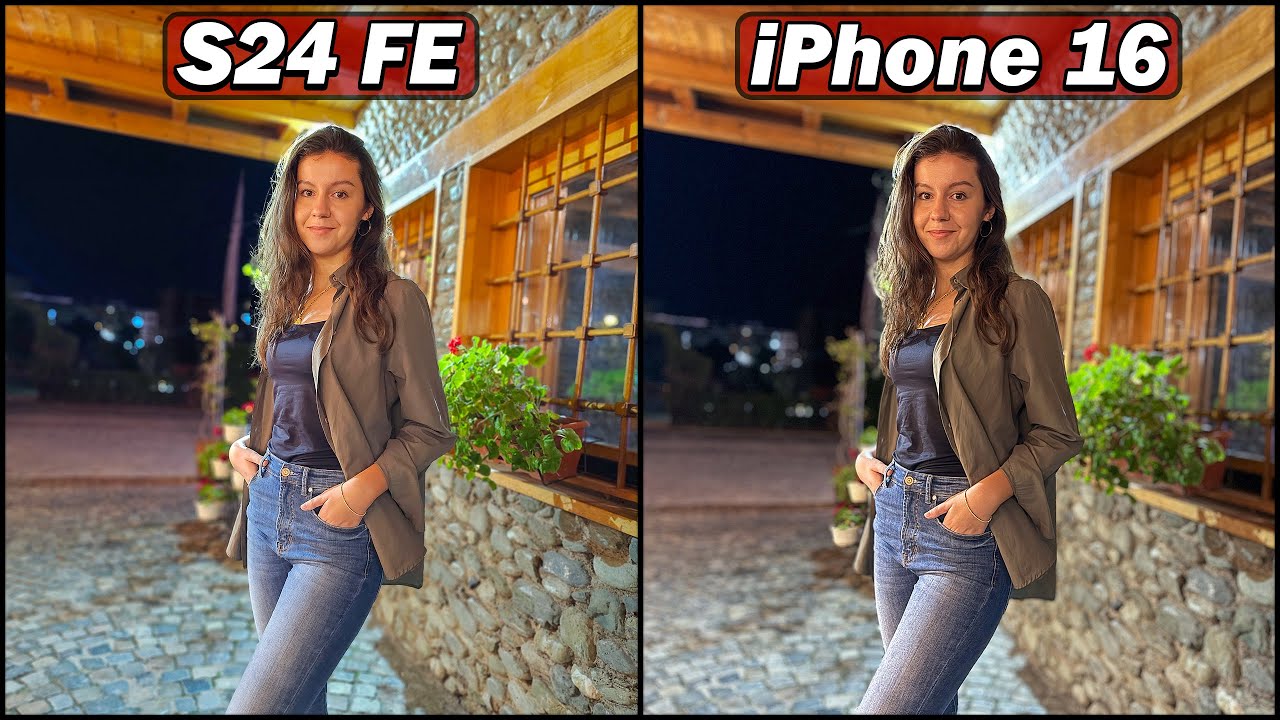 Тест камеры Samsung Galaxy S24 FE против iPhone 16
