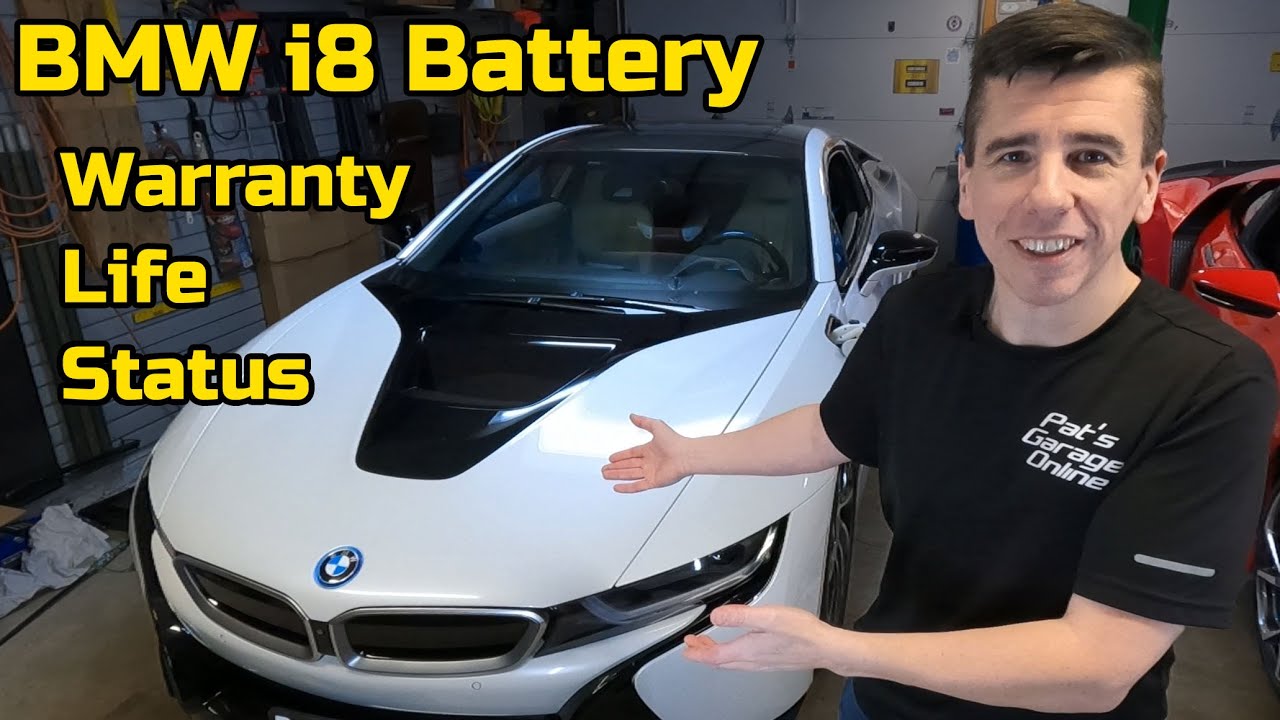 BMW i8 High Voltage battery warranty, status and percentage of life remaining.
