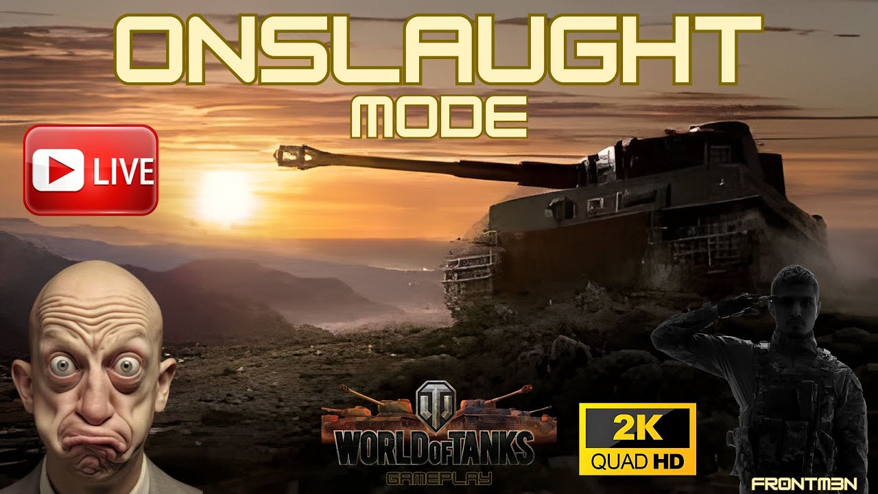 ONSLAUGHT.. ONLY 😊 World of Tanks live gameplay #havefun #gaming #livegameplay