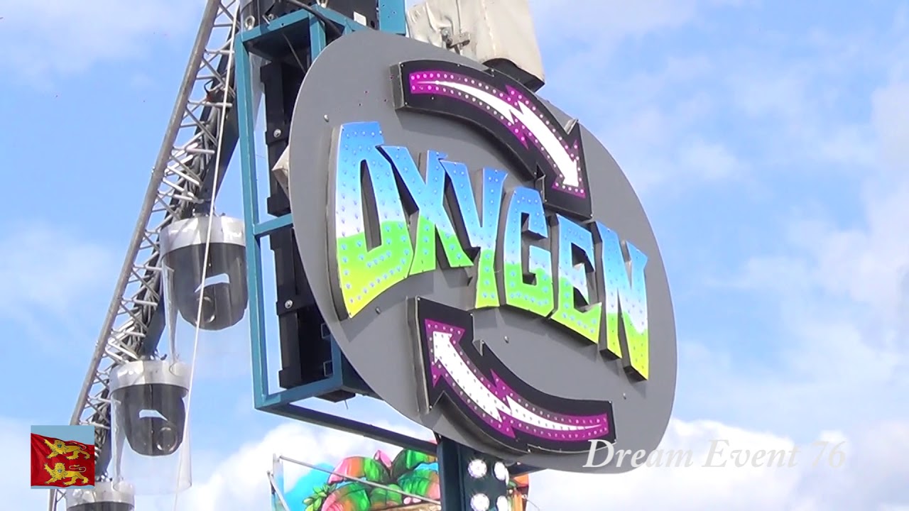 Manège Oxygen  multi view , foire d'été 2019, Dieppe ( 76 )