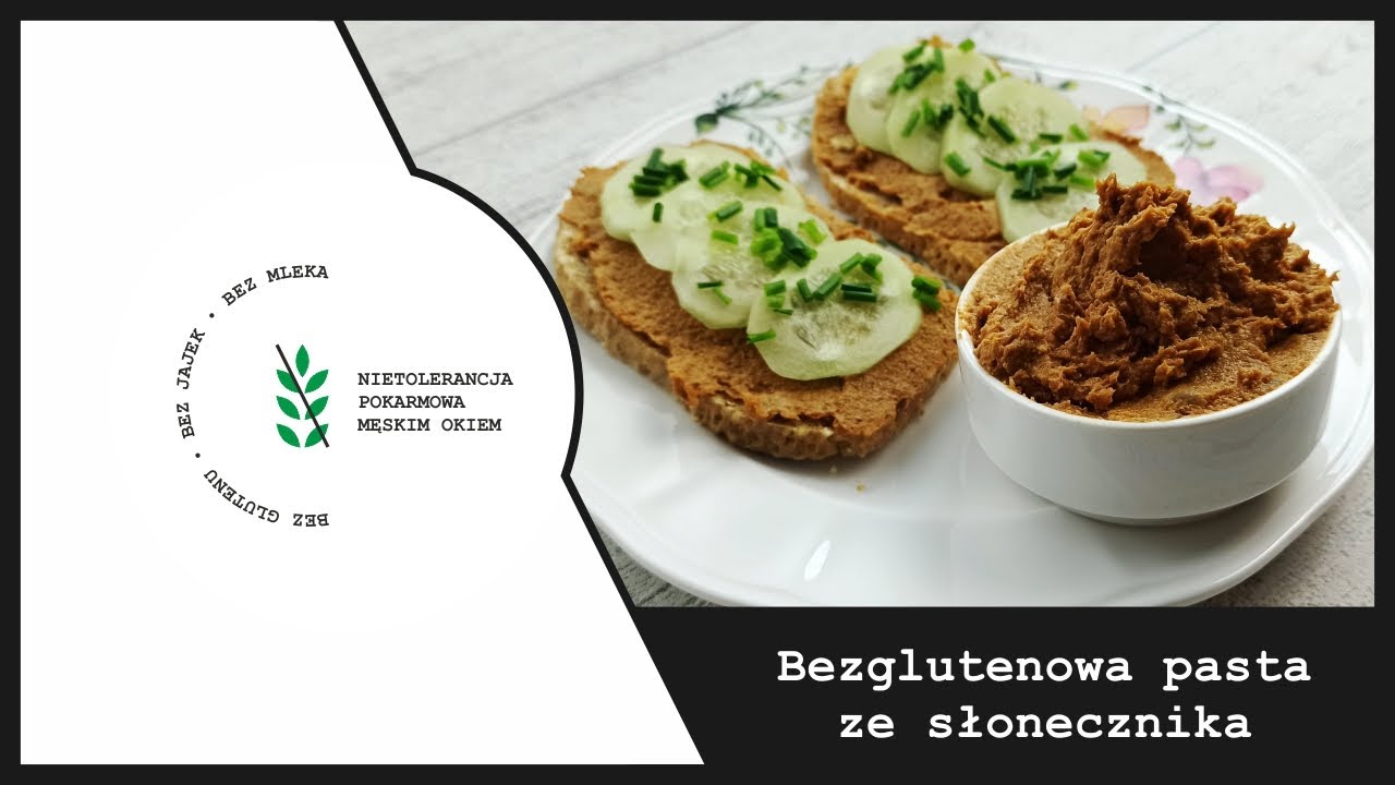 Bezglutenowa Pasta ze Słonecznika Wegańska