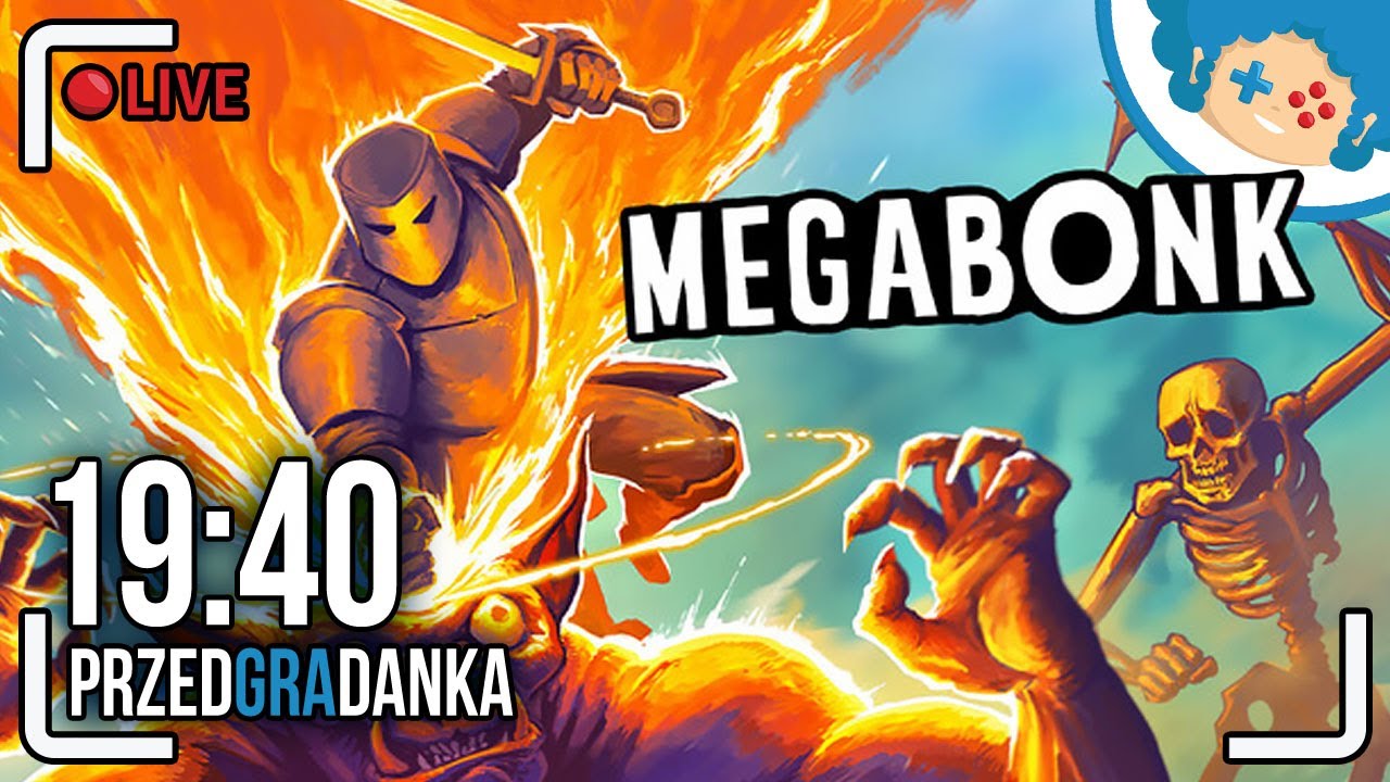 Megabonk PL #4 LIVE | Magiczna srywa, giga aura, krzaki i małpa | Zapis LIVE