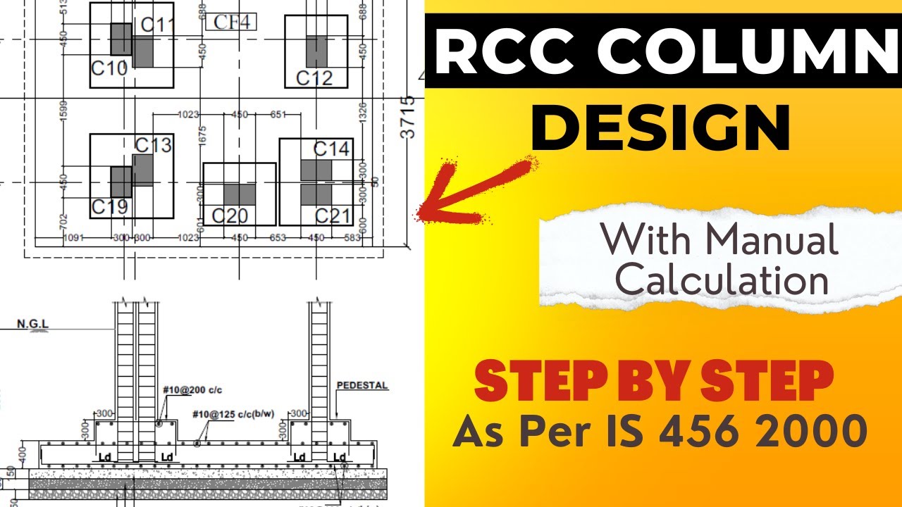 Design of RCC Column As Per IS 456 2000 | Rectangular Column | Infra Skill Hub