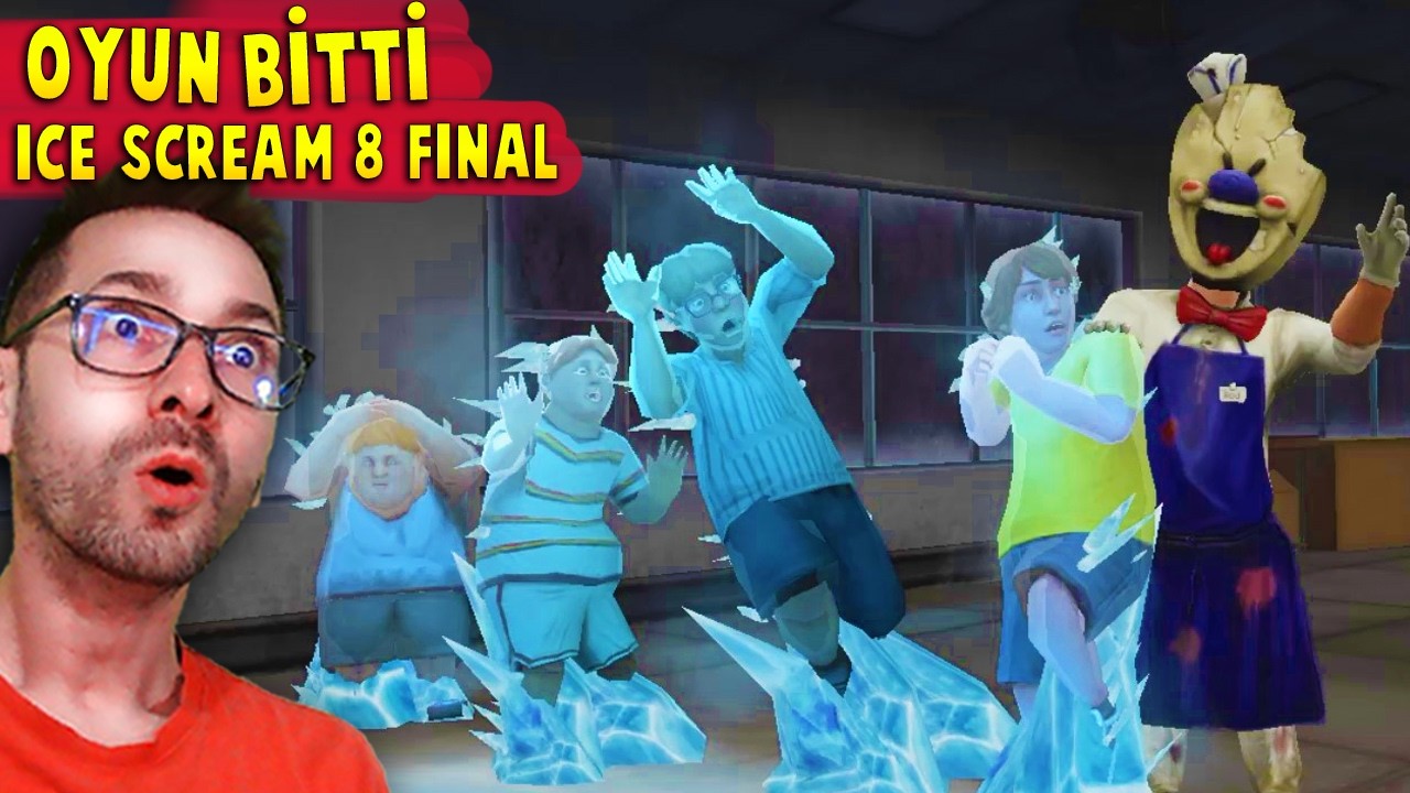 Rod Öldü, Evil Nun Öldü, İşte Ben Braymi Karşınızdayım, İce Scream 8 Final Oyun Bitti